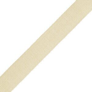 Samuel & Sons 6.5 Yards French Grosgrain Ribbon Light Beige Border Fabric Trim